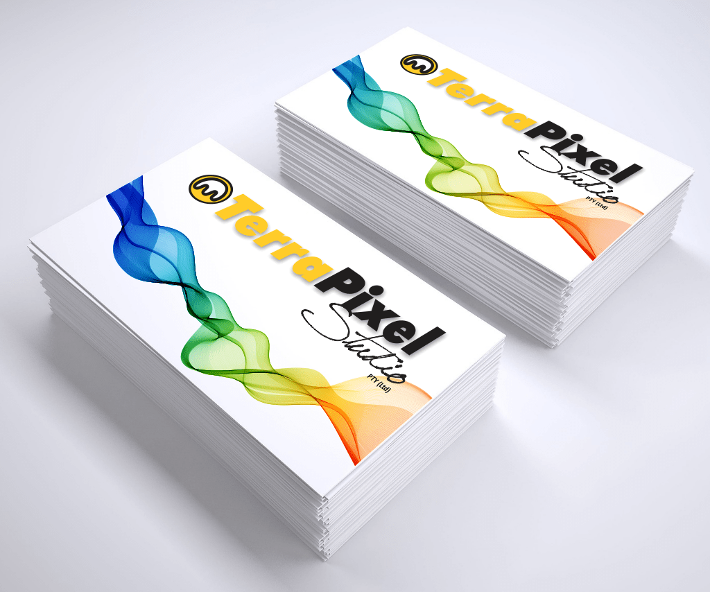 Terrapixel sample business card